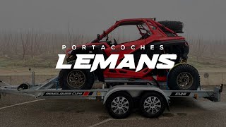 REVIEW Remolque portacoches para coches de rally o buggy LEMANS 2000kg [upl. by Vergos641]