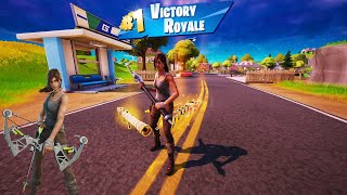 LARA CROFT vs NEW OG CHAPTER 2 MYTHIC’S CHALLENGE in FORTNITE [upl. by Yvonne]