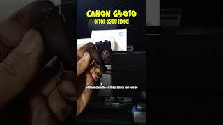 canon error 5200 fix printer [upl. by Daryn698]