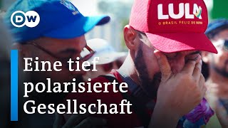 Brasiliens gefährliche Wahl  Lulas Rückkehr  Eine tief polarisierte Gesellschaft  DW Doku Deutsch [upl. by Mauve]