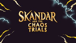 Skandar and the Chaos Trials cover reveal [upl. by Eniroc458]