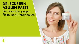 Pickel loswerden mit der Dr Eckstein Azulen Paste  Kosmetikfuchsde [upl. by Griff]