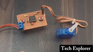 Servo motor tester  New Electronic Project with tutorial  Step by step procedure [upl. by Nnayram]