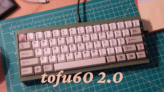 ASMR Tofu60 20 Build Guide [upl. by Cynthea]