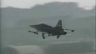 Northrop F20 Tigershark Crash 1984 [upl. by Adalia529]