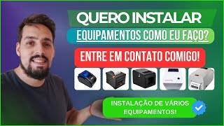 QUERO INSTALAR EQUIPAMENTO COMO FAÇO [upl. by Katushka]