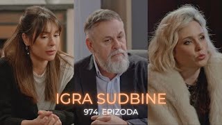 Igra sudbine 974 epizoda  Detektivski zadatak emotivni vrtlog i kec u rukavu sadržaj epizode [upl. by Eilema]