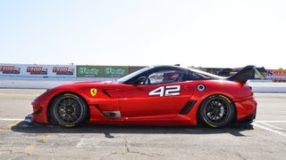 Ferrari 599XX Evo In Action [upl. by Vihs281]