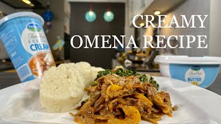 Creamy and Delicious Omena Recipe That You Will Love [upl. by Llenwad]