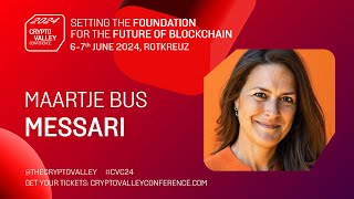 Emerging Crypto Trends  Maartje Bus Messari [upl. by Malloy]