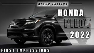 2022 Honda Pilot Black Edition [upl. by Jerrome973]