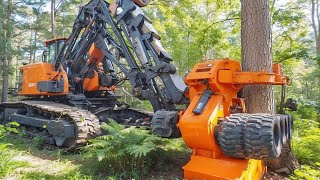 10 Most POWERFUL Forest Harvesters in the World [upl. by Ahsok]