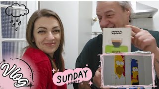 VLOG🔹 UNA DOMENICA PIOVOSA  ATTACCHIAMO LE TELE DEI SIMPSON  Domenica 10 Marzo [upl. by Carthy]