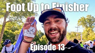 Foot Up to Finisher  Episode 13  A 35 Second Half Marathon PB [upl. by Atnovart]