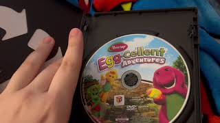 Unboxing Barney eggcellent adventures 2010 dvd [upl. by Einnol]