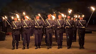 Preußischer Zapfenstreichmarsch Festung Ehrenbreitstein  Wachbataillon  Musikkorps der Bundeswehr [upl. by Ursula]