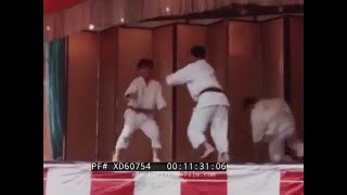 1965 clip of Ginza Holiday Festival and aikido demo by Illinois Aikido Club [upl. by Tenej]