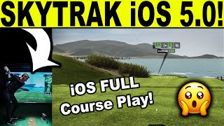 SkyTrak 50 iOS Update Brings Full Golf Simulator Play to Your iPad Full Review [upl. by Trik]