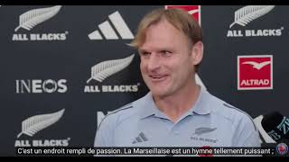 Robertson donne son avis sur le rugby Français les Bleus Ramos les Polynésiens la Marseillaise [upl. by Launam]