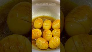 Amazing Roasted Garlic Egg Recipe  Guddu Kura shorts eggcurry eggrecipes [upl. by Sitoiyanap]