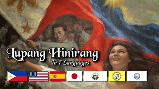 Philippine National Anthem in 7 Languages [upl. by Naffets]