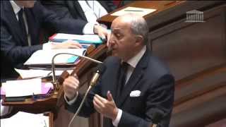 Ukraine  réponse de Laurent Fabius à une question à lAssemblée nationale 29042014 [upl. by Randene]