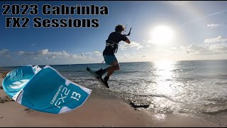 Sessions on the 2023 Cabrinha FX2 [upl. by Yleen]