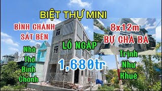 CỨU chủ ngộp 😩biệt thự mới xây hạ lổ 500tr 1ty 680mặt tiền Trịnh như Khuê bình Chánh chạy vào [upl. by Cimah900]