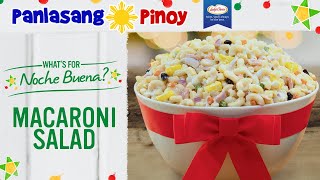 How to Make Homemade Classic Macaroni Salad with Ingredients [upl. by Carrick]