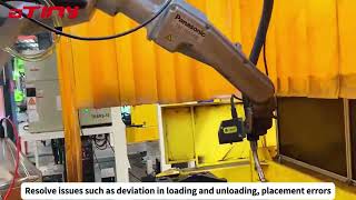 ATINY Laser Seam Tracking System for Panasonic Robots in Sheet Metal Welding Automationwelding [upl. by Quintus]