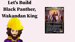 Lets Build Black Panther Wakandan King [upl. by Sitoeht]