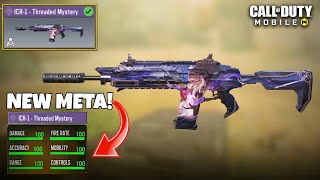 Best ICR1 Gunsmith Attachments  Fast ADS  No Recoil ICR1 Loadout in COD Mobile [upl. by Nosa]