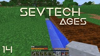 Modded Minecraft SevTech Ages  Aqueduct amp Farming  Episode 14 [upl. by Eicnahc]