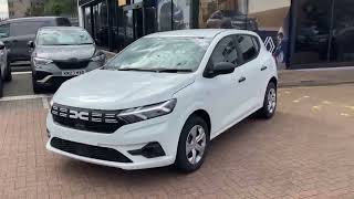 DACIA SANDERO ESSENTIAL in WHITE [upl. by Yaniv349]