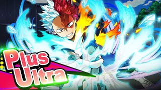 PHOSPHOR SHOTO UR INT Freezing Impact Shoto Todoroki PLUS ULTRA Animation My Hero Ultra Impact [upl. by Llemaj]