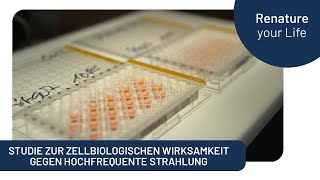 Studie zur zellbiologischen Wirksamkeit gegen hochfrequente Strahlung [upl. by Clotilda]