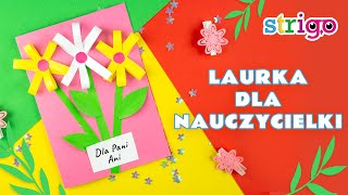 Jaki prezent na Dzień Nauczyciela Ręcznie robiona kartka dla nauczyciela  DIY [upl. by Zsa]