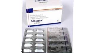 Orthospine Tablets [upl. by Tarton79]