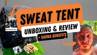 🔥 Sweat Tent Portable Sauna  Unboxing amp Review Description For More [upl. by Ykroc11]