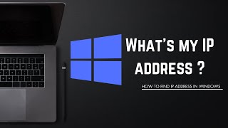 How to find ip address in windows system [upl. by Comstock]