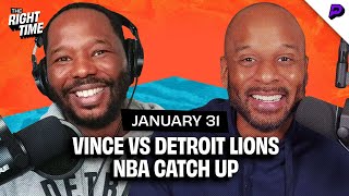 Vince Goodwill vs The Detroit Lions Top Dogs in the NBA and Whats Wrong with the Lakers [upl. by Frederiksen131]