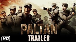 Paltan  Official Trailer Reaction  Jackie Shroff Arjun Rampal Sonu Sood  J P Dutta Film [upl. by Esadnac]