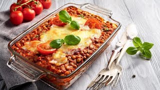 Vegetarische LINSENLASAGNE  quotitalienische Küchequot [upl. by Leen]