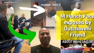 M Huncho Face Exposed by Dutchavelli Friend Monster Marv TV  Never Taken Mask Off Full Video 4k HD [upl. by Ordisi890]