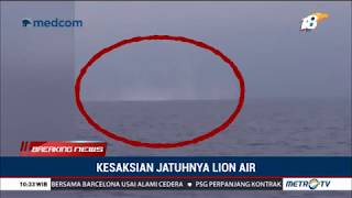 Awak Kapal Tugboat AS Jaya II Saksikan Jatuhnya Lion Air JT610 [upl. by Felder]