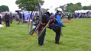 Paramotor tandem forward launch [upl. by Noel747]