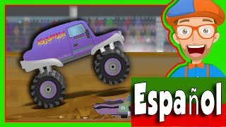 Canción del camión de bomberos 🎵 Blippi Español  Canciones para niños compilación de 10 minutos [upl. by Battat]