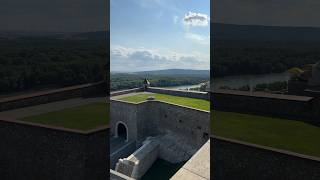 Exploring the impressive Courtyard of Bratislava Castle in Slovakia shorts [upl. by Atat521]