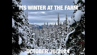 FARM SNOWSHOE IN OCTOBER [upl. by Firman]