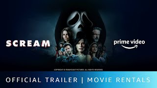 Scream  Official Trailer  Rent Now On Prime Video Store  Melissa Barrera Mason Gooding Jenna [upl. by Karol374]